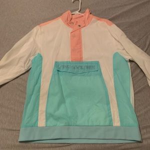Pink + Dolphin Pullover